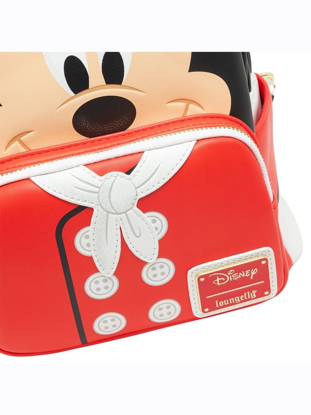 Disney x Loungefly Red Minnie Mouse Chef Backpack - Picture 4 of 5